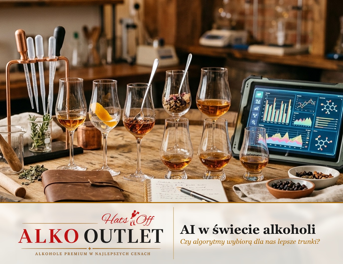 Sztuczna inteligencja a alkohole premium: czy AI zastąpi konesera?